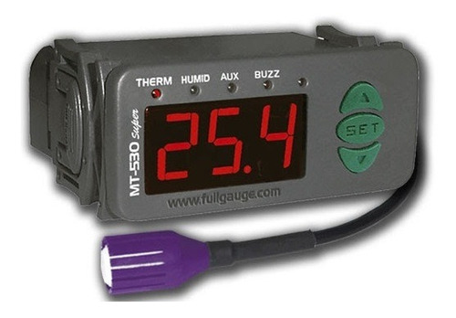 Controlador De Temperatura E Umidade Full Gauge Mt 532