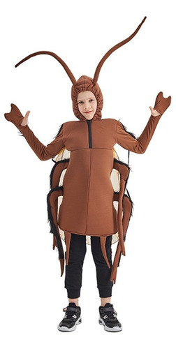 Divertido Disfraz De Cucaracha De Halloween Para Niños