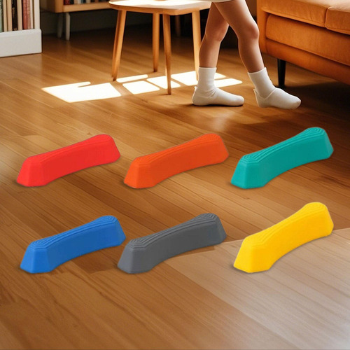 Yy Pedra De Piso Para Crianças Balance Beam, 6 Unidades