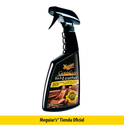 Limpiador De Cueros Meguiars Gold Class Rich Leather