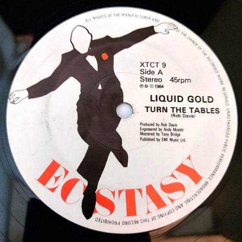 Liquid Gold - Turn The Tables   Importado  Uk    Lp