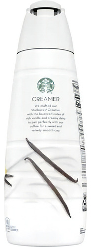 Crema Líquida Para Café Starbucks Vainilla Latte 828ml Usa