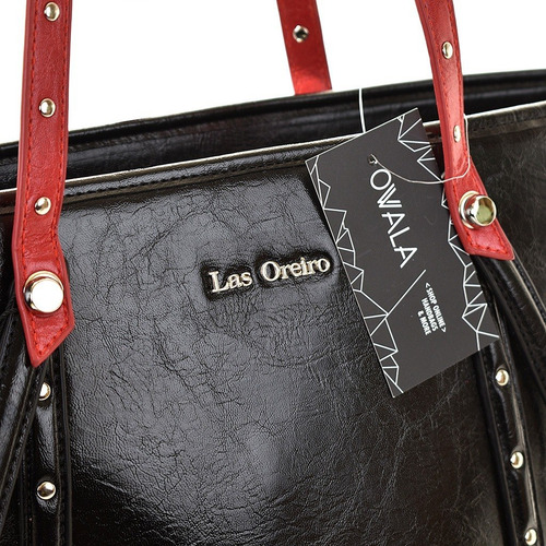 Imagen 3 de 6 de Carteras Importadas Cuero Sintetico Grandes Mujer Las Oreiro