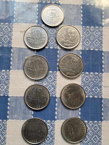 Moneda Brasil 10 Centavos