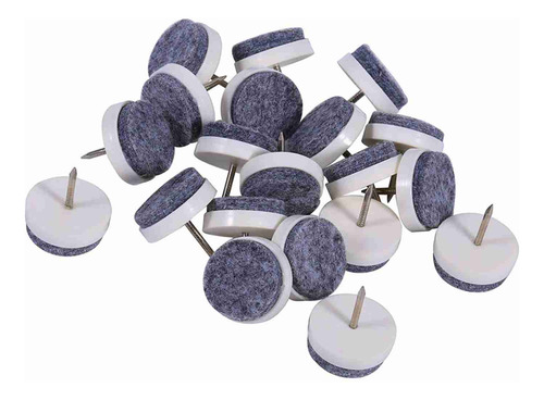 20x Muebles Mesa Silla Pierna Piso Felt Pad Skid Glide Slide