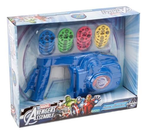 Avengers Space Shooter Ditoys Lanzador Juego 