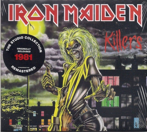 Cd Iron Maiden - Killers (1981) Lacrado - Digipack