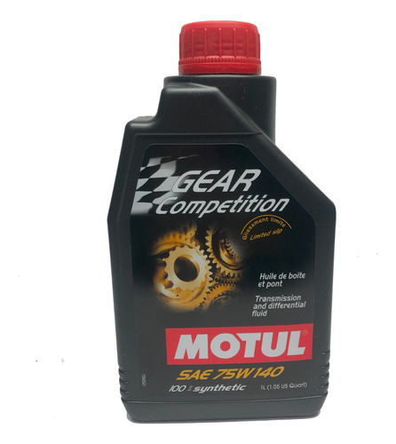 Óleo Sintetico Motul Gearcompetition 75w140 Ford Edge Fusion