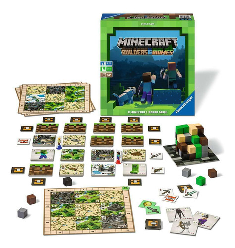 Juego De Mesa Ravensburger Minecraft Builders & Biomes De Má