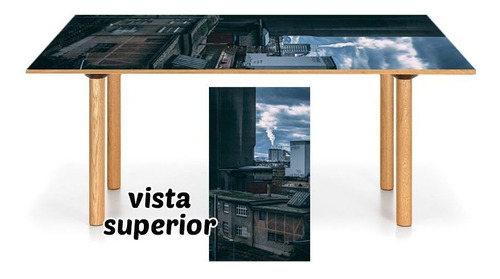 Vinilo Para Mesa Chimenea Humo Refineria Vinilo Deco M4