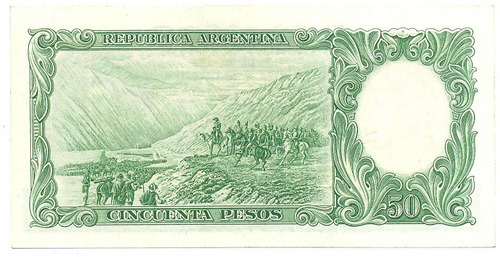 Billete Moneda Nacional 50 Pesos Bot 1992 Números Negros Exc