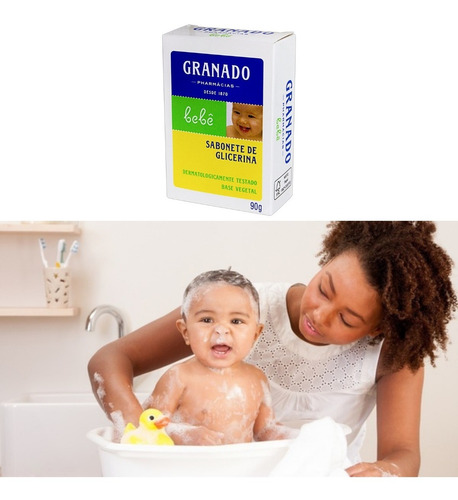 Sabonete Granado Bebe Nene Nenem Baby Infantil 90g