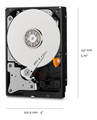 Disco duro interno Western Digital WD Purple WD20PURZ 2TB púrpura