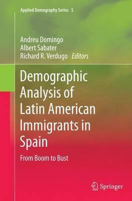 Libro Demographic Analysis Of Latin American Immigrants I...