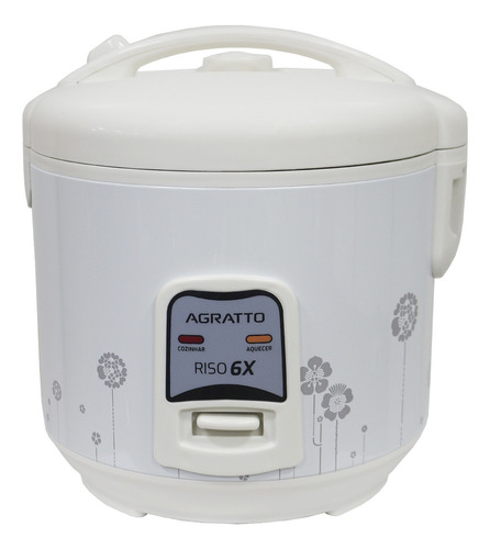 Panela Elétrica De Arroz Legumes 6 Xícaras Antiaderente Riso Frequência 60 Hz 110v