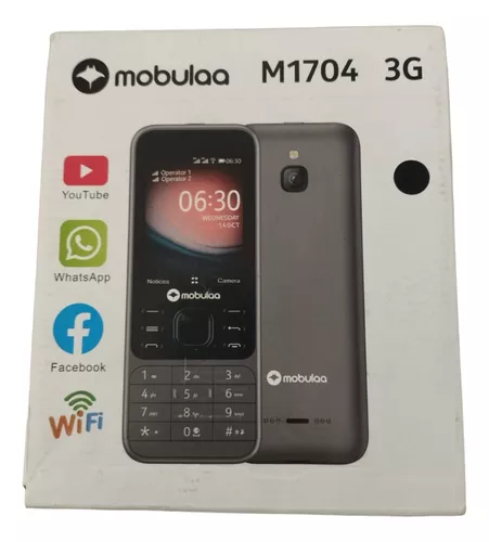 Celular Báscio Mobulaa M1702 Dual SIM Amarill