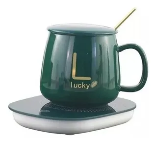 Taza Eléctrica De Cerámica Con Calentador