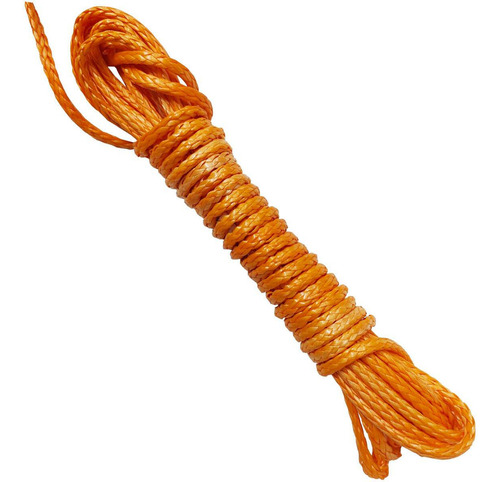 Kit 5 Metros Cabo Dyneema Sk78 5mm Laranja