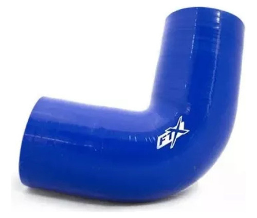 Manguera Silicona 90° 3´ Azul Ftx Fueltech