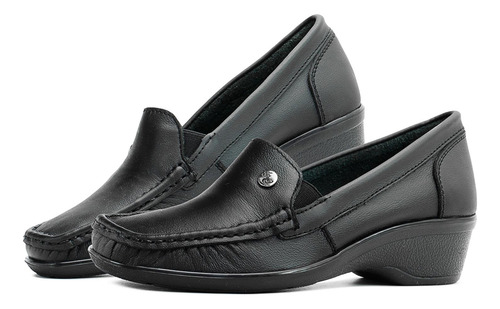 Zapatos Son Comodos Slip-on Dama Antiderrapante Negro 22-27