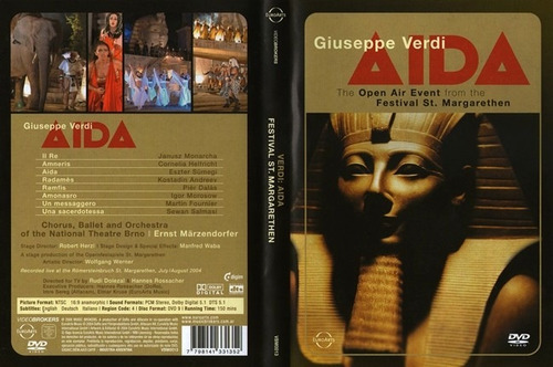 Dvd Aida Festival St Margarethen Monarcha / Helfright