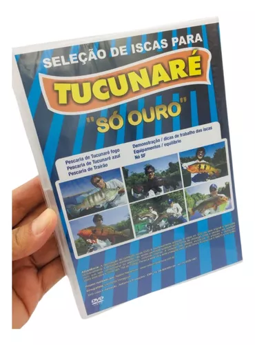 Kit Seleção Tucunaré Nelson Nakamura + Estojo + DVD Dicas