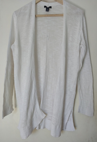 Saco Tejido Blanco Marca Gap Talle M Excelente Estado 