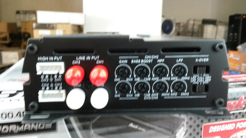 2 Amplificadores Rockseries Nano Rksp1000.1dm + Rksp800.4dm