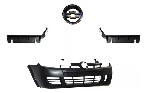 Kit Cv Chevy C2 04 Al 08 Fascia Guias Fascia Y Emblema 