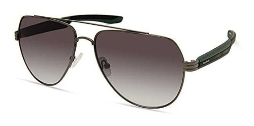 Gafas De Sol Piloto De Hombres Harley-davidson, Gray, Ynf1h