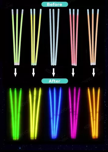 50 PULSERAS LUMINOSAS QUIMICAS - Comprar en Tucotillon