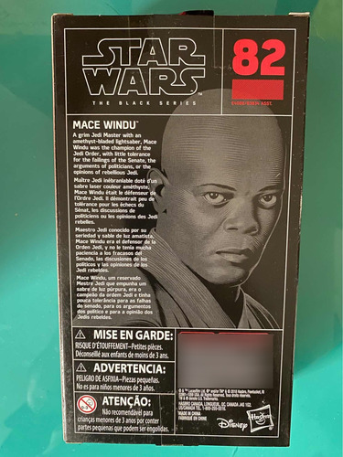 Mace Windu Star Wars Black Series Nuevo (Usado)