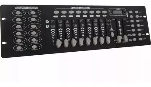 Mesa Dmx 512 Controladora 192 Canais Efeitos Menor Preço