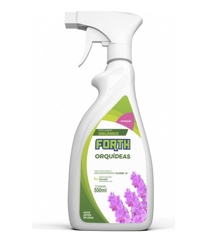 Adubo Orgânico Para Floração De Orquídeas Forth 500ml