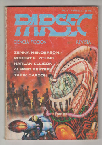 1984 Ciencia Ficcion Revista Parsec 2 Tarik Carson Y Otros