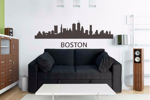 Ciudad Boston 1m X 60 Cm Vinilos Decorativos