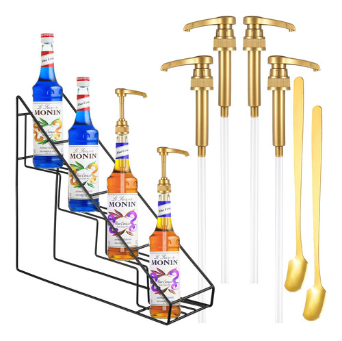 Tioncy Juego De 7 Cucharas Para Jarabe De Café, Apto Para J