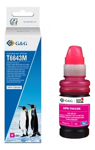 2 Pack De Carga De Tinta Para Epson T664 L220, L120, L121