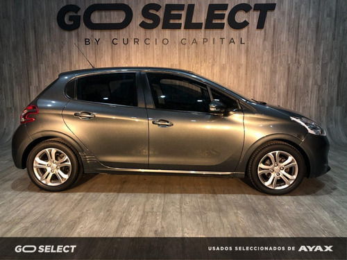 Peugeot 208 Active 1.2 2016 Gris Oscuro Muy Buen Estado