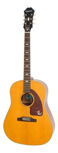 Guitarra Electroacústica Epiphone Limited Edition 1964 Texan para diestros antique natural