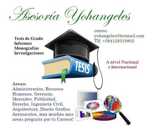 Imagen 2 de 6 de Asesoría De Tesis De Grado, Monografías, Anteproyectos Y Mas