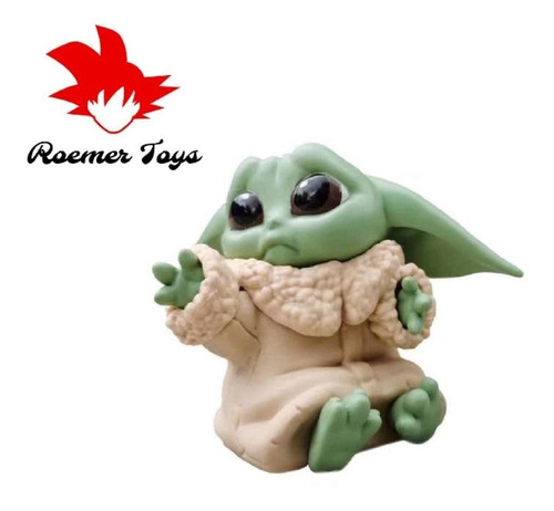 Baby Yoda Set De 5 Figuras De Coleccion Star Wars 6 Cm