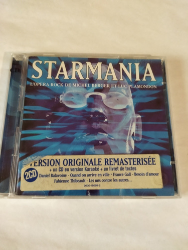 Cd Starmania L Opera Rock Con Detalle 