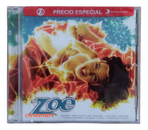 Zoe Zoe Disco Cd (12 Canciones)