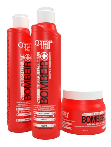 Combo Trio Manutenção 1.9.3 - 3 X 300ml - Qatar Hair