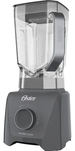 Liquidificador Oster 1100w 3.2 L Cinza 2 Accesorios Oliq606 Cinza 127v