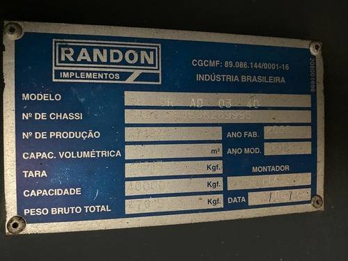 Imagem 9 de 9 de Carreta Carga Seca Randon Vanderleia 2 Suspensores