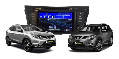 Radio Multimedia Gps Nissan Xtrail Qashqai 2014 Al 2019 / Zf