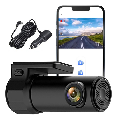 Cámara Dash Cam 1080p, Dvr, Grabadora De Video Automática, V