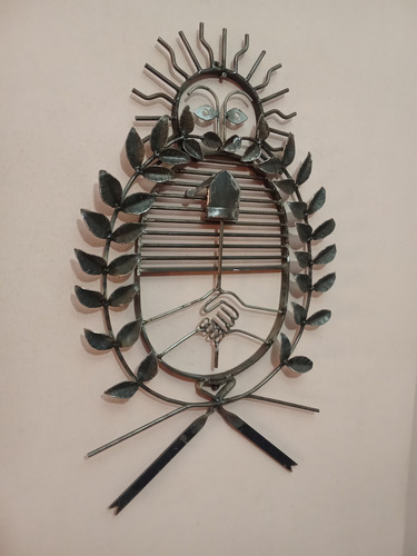 Escudo Nacional Argentino Negro Lisa